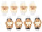 ABOOFAN 8pcs Charger Data Cable Line Cover Adorable Cable Protector Usb Cable Protector Lovely Data Cable Sleeve Home Supply Cord Protector Cute Data Cable Sleeve Resin Fruit The Flowers