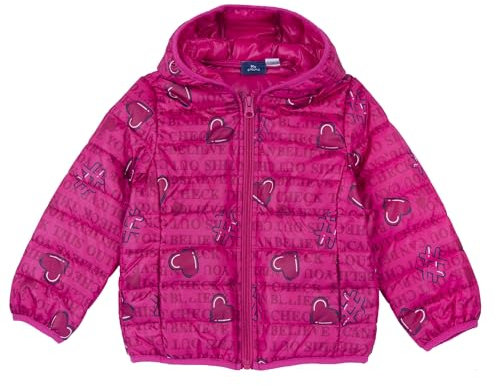 Chicco Giubbino Con Cappuccio e Zip Bambina e ragazza, Fuxia, 6 mesi, Designed in Italy