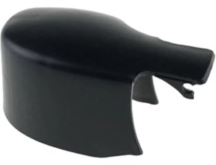 Lmmdhi Schwarze hintere Wischerarm-Abdeckkappe für VW Polo 6R / AW1 2010-2020,Scheibenwischerarm-Abdeckung,Autoteile