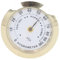 Natudeco Geigenkoffer-Hygrometer, Legierung, Mini-38-mm-Gitarren-Nassmessgerät, rundes Feuchtigkeitsmessgerät für die Pflege von Musikinstrumenten, genaue Feuchtigkeitskontrolle