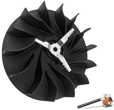 1 Set 4241-704-3405 Lüfterrad und 4229-768-0300 Aktenvernichter für Stihl BG 56 BG86 SH56 SH86 Laubbläser