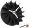 1 Set 4241-704-3405 Lüfterrad und 4229-768-0300 Aktenvernichter für Stihl BG 56 BG86 SH56 SH86 Laubbläser