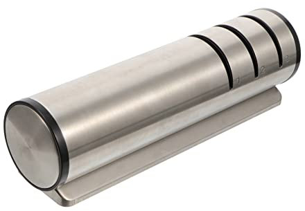 CIYODO Afilador De Cuchillo Herramienta Sacapuntas Herramienta De Molienda Portátil Objetos Sacapuntas Profesional Sacapuntas Eléctrico Silver Acero Inoxidable