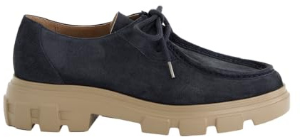 Paul Green Damen - Schnürschuhe 1183-069 in blau Rauleder