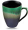 Oojdzoo Keramik-Kaffee-/Teetasse, handgefertigt, Keramik, rustikal, 295 ml