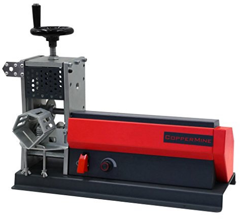 CopperMine Powered Copper Wire Stripping Machine – Electric Cable Wire Stripper Tool for Scrap Copper Recovery – Automatic Wire Peeler for Copper & Aluminum Cables