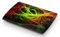 Skins4u Aufkleber Design Schutzfolie Vinyl Skin kompatibel mit Sony PS3 Playstation 3 Super Slim Particles