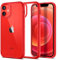 Spigen Ultra Hybrid Case Compatible with iPhone 12 Mini Red