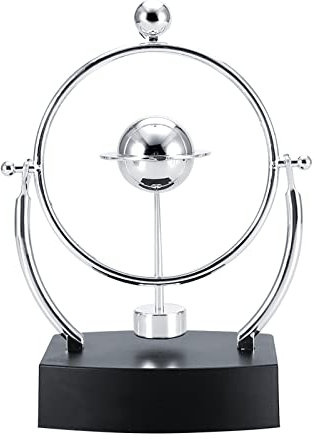 Gadget tournant de Mouvement perpétuel,Jouet tournant de Physique, Boules d'équilibre d'oscillation de Mouvement perpétuel, pour Le Jouet de Cadeau de décoration de Maison d'ornement de Bureau, G