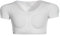 DNJKH Hommes Muscle Faux Muscle Pectoral Cache Col Basse Corset Modelage du Corps Respirant Invisible Vêtements Intérieur