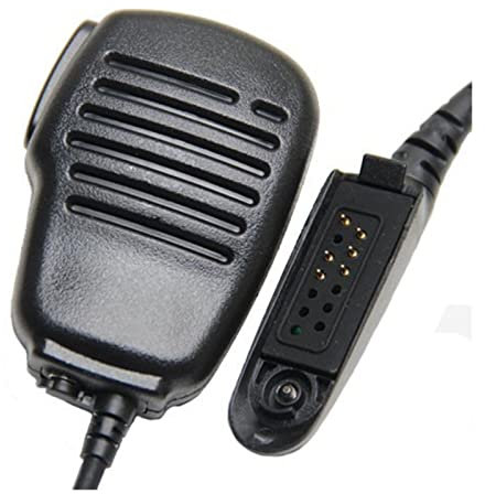Generic YANGYIYANG Radio GP328. Microfono del Microfono remoto della Spalla Antipioggia PTT. Adatto for Motorola. GP338 GP340 GP360 GP380 GP640 Altoparlante a Spalla Microfono Walkie Talkie Mic
