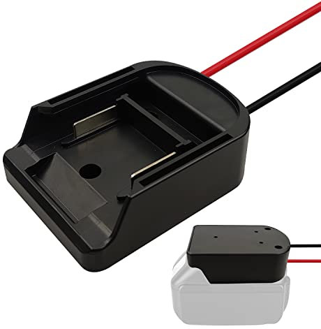JINXIAN Adattatore per Batteria fai-da-te Adattatore per Batteria al litio Convertitore Batteria Fai da per Makita da 14,4 V- 18 V Componente Elettronico di Uscita Cavo
