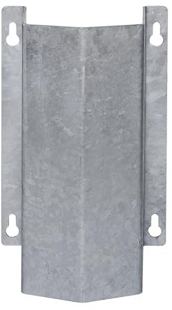 Moravia Rohrschutz Groß 1500 schwarz/gelb 1500 x 350 x 300 mm mit Boden/Wandplatten