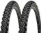 ECOVELO 2 neumáticos de goma negros, para bicicleta de montaña, 26 x 2,10 (56-559)