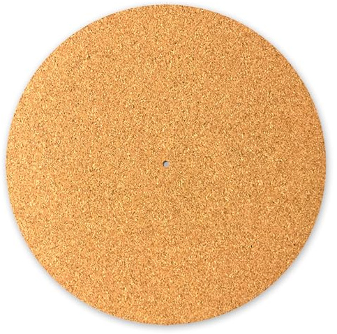 Next Ferry Slipmat - Kork Basic - Kork Plattenspieler Matte 30 cm (12 Zoll) - DJ Plattentellerauflage 2,5 mm für Plattenspieler & Turntables - bedruckt in Deutschland