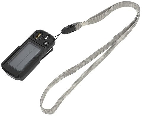 POPETPOP Digital Pedometer Step Counter with 30-day Memory, Large Screen 3d Electronic Display, Black Sports Accessory for Running and Fitness Tracking