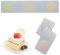 Qianyu 2 Stück Waben-Silikon-Fondant-Kuchenformen Hohl 3D Bienenstock Süßigkeiten Silikonformen zum Backen Polymer Clay Zucker Süßigkeiten Schokolade Handwerk Dessert Party Cupcake Kuchen Dekorieren