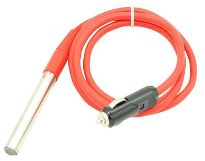 LVSELINGI 12V Water Heater Boiler 24v Cartridge Heater 100w/200w 16x100mm DC Immersion Heater for Car/Truck Cheerfully(12V 100W)