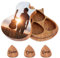 Personalisierte Foto Gitarren-Pick-Halter - Benutzerdefinierte hölzerne Gitarren-Pick-Koffer mit 3 Picks Geschenke für Sie Ihn Freund Geburtstag Weihnachten Valentinstag