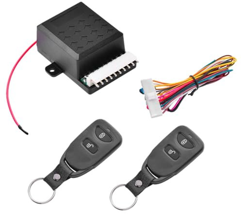 Kit de verrouillage centralisé de voiture, serrure de porte d'entrée sans clé - Système d'entrée sans clé de véhicule de verrouillage de porte à distance 12 V | Actionneur de verrouillage à distance a