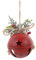 CHILDWEET Große Weihnachtsglocke Im Retro-Stil Aus Eisen Funkeln Ornamente Weihnachten Schleife Weihnachtsgirlande Dekorationen Baum Bänder Kuhglocke Alte Glocken Lebkuchen Schmiedeeisen Rot