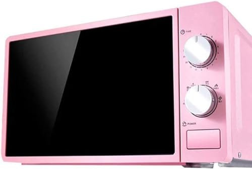 LABLADUO Tostapane elettrico, timer per forno a microonde cottura espresso con un solo tocco facile da pulire, design elegante mini forni da 20 litri (rosa)