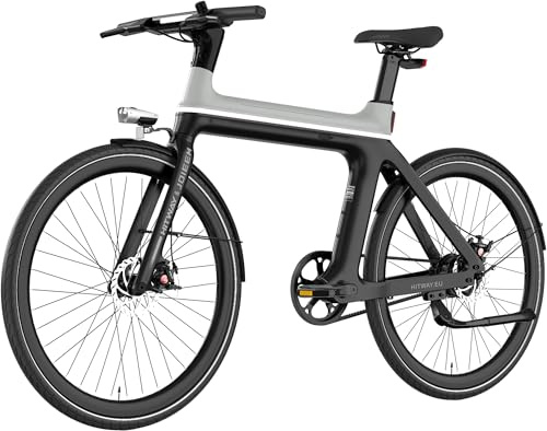 HITWAY E Bike 700C Pedelec Cityräder Elektrofahrrad,250W Motor,mit 345,6Wh Akku ebike,bis 70km Reichweite mit StVZO-Zulassung, APP GPS-Tracking