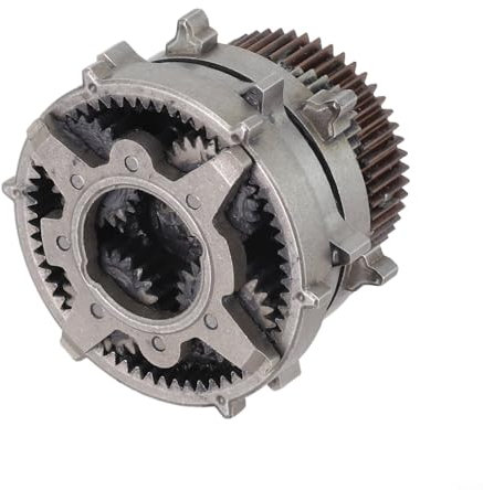 N481798 - Repuesto de conjunto de engranajes para taladro inalámbrico DeWalt DCD996/DCD991/DCD995B/DCD990M2/DCD998B - Construcción de metal, color negro