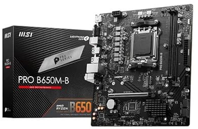 mATX AM5 B650M Motherboard // Support for next-generation processors, PCIe expansion, Ideal for gaming and multitasking.