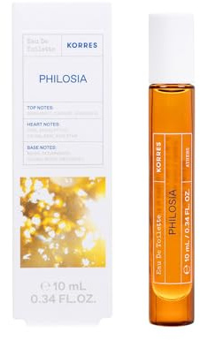 KORRES PHILOSIA Eau de Toilette pour Homme Femme Boisée, Aromatique & Fruitée Unisexe Parfum Vegan 10 ml