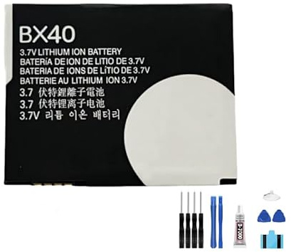 Generic Akku BX40, 740 mAh, 3,7 V, kompatibel mit Moto V8 U8 Z9 V9 U9 V10 V9M ZN5 Handy-Akku
