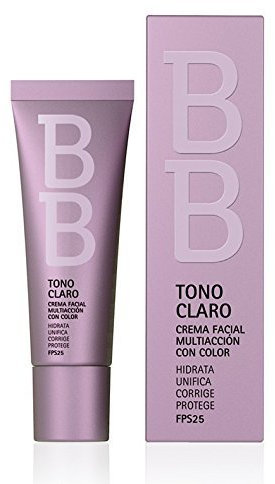 BB Creme - Cremefarbene Multi-Action-Gesicht klare Haut Deliplus (2er-Pack)