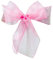 Organza Chair Sashes Wider Fuller Cover Party Decoration (Baby Pink, 50Pcs)