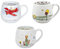 Könitz Porzellan Kaffee Becher Kaffee Tasse Tee Tasse Kuschelbecher Set Der Kleine Prinz 3 teilig, tolle Geschenkidee schöne Kinder Tassen