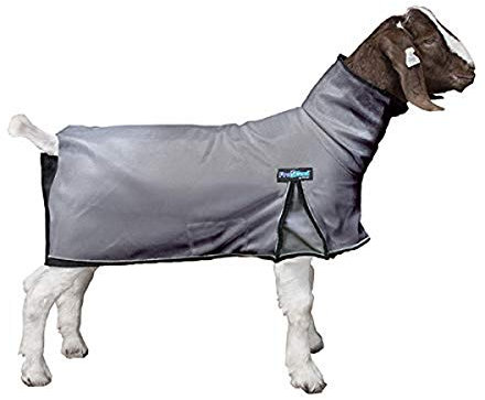 ProCool™ Ziegendecke mit reflektierenden Paspeln, klein, grau