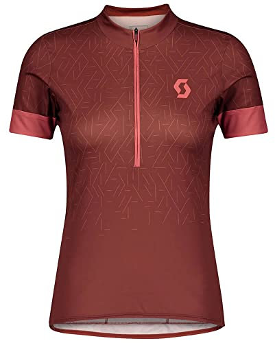 Scott Endurance 20 Damen Fahrrad Trikot kurz rost rot 2021: Größe: L (40/42)