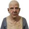 Halloween Maske, Scary Old Man Mask, Latex Cosplay Maske Kostüm, Horror Gesichtsbedeckung für Erwachsene Halloween Party Dekoration Requisiten, bequem und atmungsaktiv