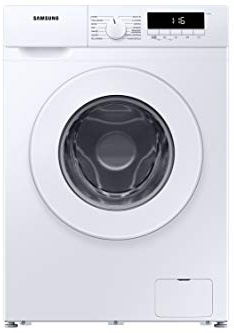 Samsung Lavatrici WW80T304MWW/ET con Lavaggio Rapido, Pulizia Cestello, Tecnologia Digital Inverter, Display LED, Fine Programmata, Slim, Profondità 46.5 cm, Colore Bianco