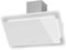 Oranier Kopffrei-Wandhaube 90 cm Savina - breite weiße Umlufthaube mit Glaskantenbeleuchung - LED Dunstabzugshaube Touch Control & Fernbedienung