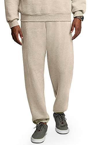 Fruit of the Loom Herren Eversoft Fleece Sweatpants Trainingshose, Khaki Heather, 4X-Groß