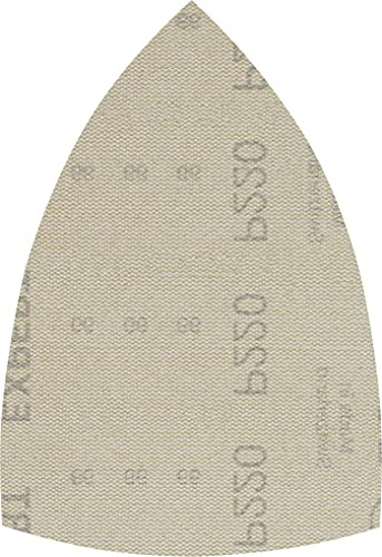 Bosch EXPERT M480 Schleifnetz, 100x150mm, K22, 10-tlg. | für Farbe auf Holz, Hartholz, Ø 100x150 mm, Körnung 220, Professional Zubehör Multischleifer