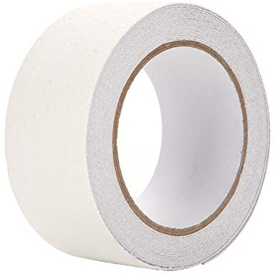 Anti-Rutsch-Klebeband, Buntes 5 M * 5 cm PVC-rutschfestes Anti-Rutsch-Klebeband für Treppenstufenboden-Sicherheitsdekoration für Treppe, Toilette(Transparent)