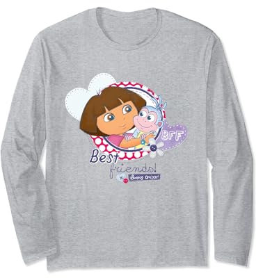 Dora the Explorer and Boots are Best Friends! Langarmshirt