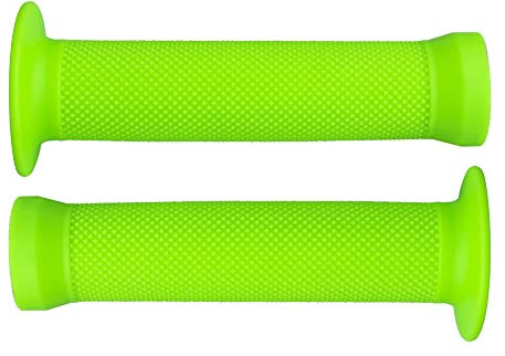 cyclingcolors Fahrradgriffe Fahrrad Griffe 130mm Lenkergriffe Grips Lenker Griff Handgriffe BMX Freestyle Dirt, grün