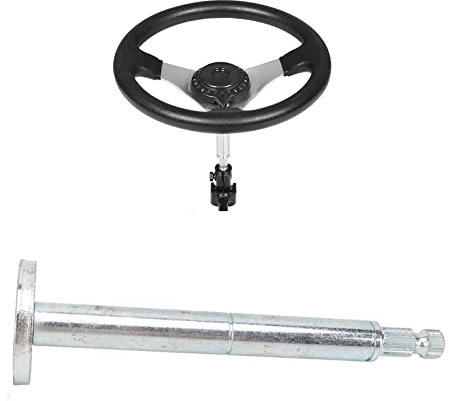 Aramox Moyeu d'arbre de Volant de Kart, Base 3 Trous, 205mm, 30 Dents, pour Voiture Électrique à Quatre Roues, Accessoire de Bricolage