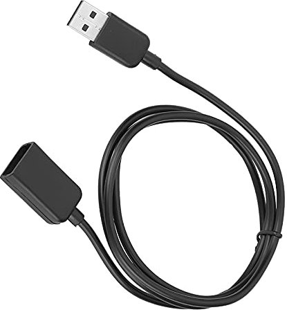 Rohs Smart Armband Ladegerät, 5i Gummi TPE Soft Wire Schwarz Leichtes Smart Armband USB Ladekabel Uhrenladegerät für 4 Computerzubehör & Peripheriegeräte