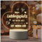 Giftasy Jahrestag Geschenke für Ihn - LED Acryl Nachtlicht Lampe, Ich liebe Dich Geschenke für Männer, Hochzeitstag Geschenke für Männer, Geschenk für Ehemann Geburtstag, Geschenke für Partner