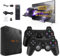 V5 Console Retrogaming, 128G 51000+ Jeux Console Retro, Écran HD 4K USB Plug and Play Retro Gaming avec Double Manettes sans Fil, 60+ Simulateurs Extension Emulateur Console pour La Maison