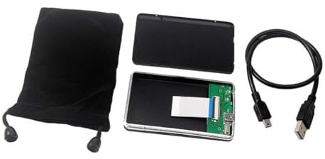USB 2.0 a 1.8 '' CE/ZIF Hard Disk HDD Custodia esterna in alluminio