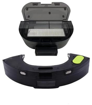 Réservoir d'eau, bac à poussière, compatible for ROWENTA X-PLORER Serie 75 S+, accessoires for aspirateur robot des pièces de rechange(Set a)